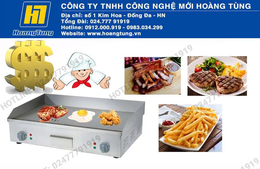 Giá Bếp Chiên Mặt Phẳng