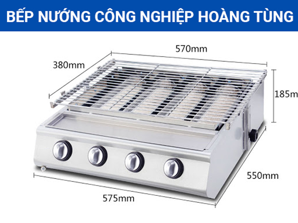 Bếp Nướng Công Nghiệp Hoàng Tùng