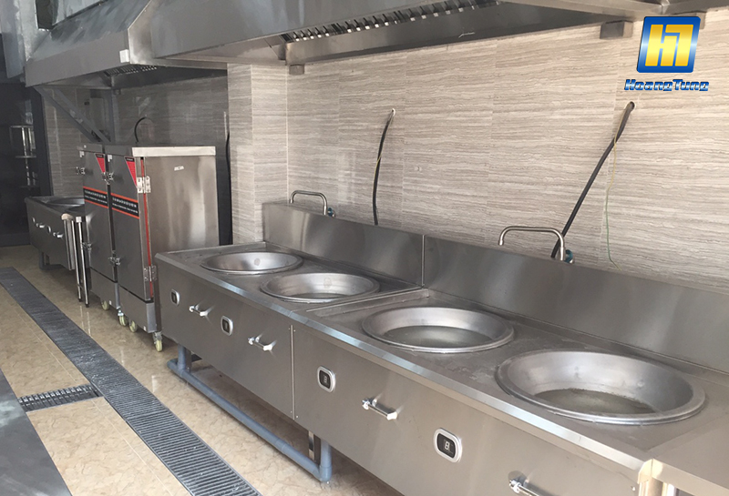 Hình Ảnh của công ty lắp đặt hệ thống bếp từ công nghiệp của Hoàng Tùng