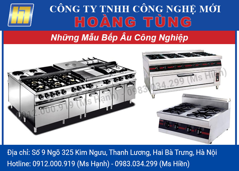 Những Mẫu Bếp Âu Công Nghiệp