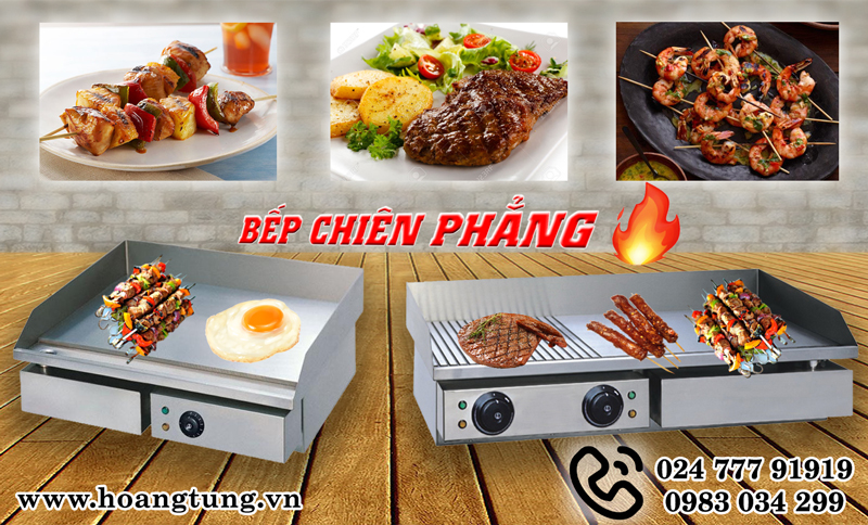 Bếp Chiên Phẳng Công Nghiệp