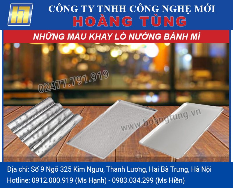 Khay Lò Nướng Bánh Mì Hoàng Tùng
