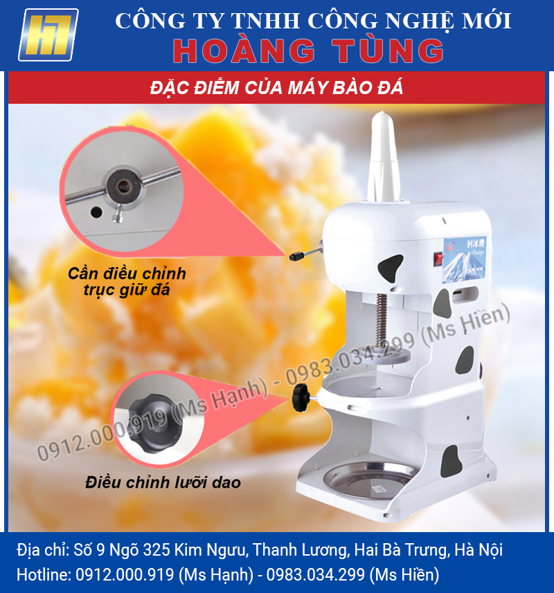 Máy Bào Đá Mini Hoàng Tùng