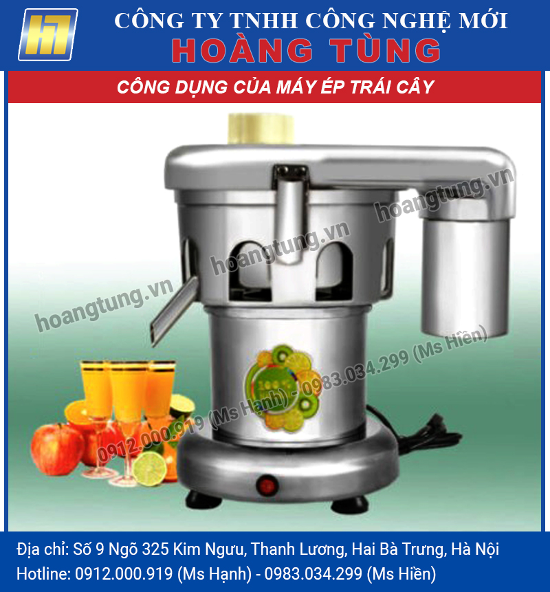 Công dụng của Máy Ép Trái Cây