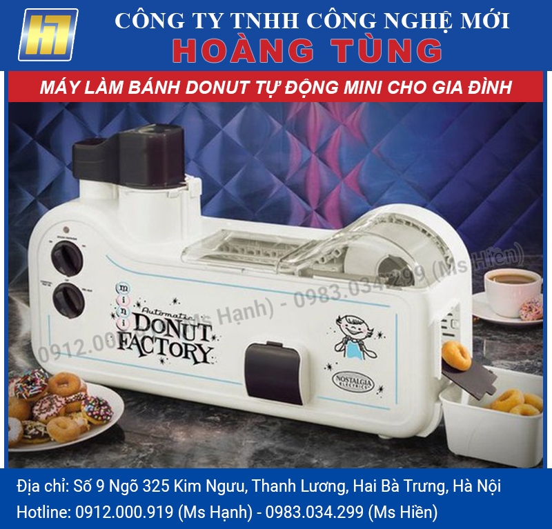 Dòng sản phẩm Máy Làm Bánh Tự Động cho gia đình