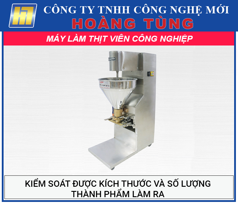 Chất Liệu Inox là chủ đạo của Máy Làm Thịt Viên