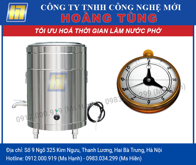 Tối Ưu Thời Gian Làm Nước Dùng