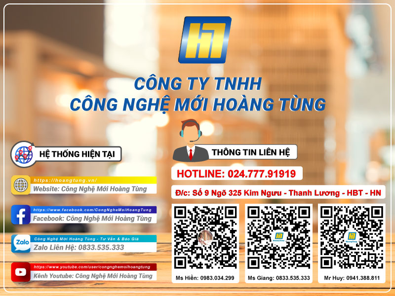Thông tin liên hệ Công Nghệ Mới Hoàng Tùng
