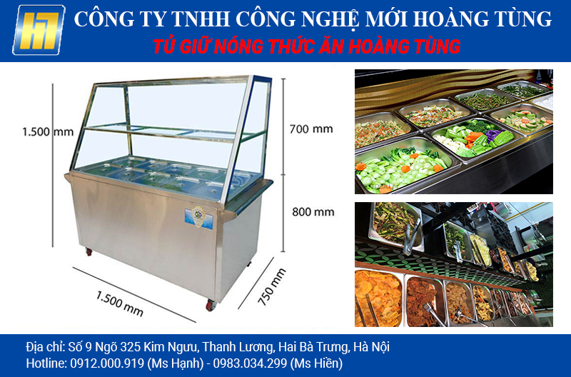 Những lợi ích của Tủ Giữ Nóng Thức Ăn