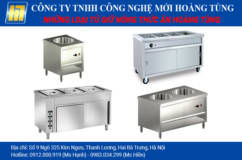 Những mẫu tủ Giữ Nóng Thức Ăn của Hoàng Tùng