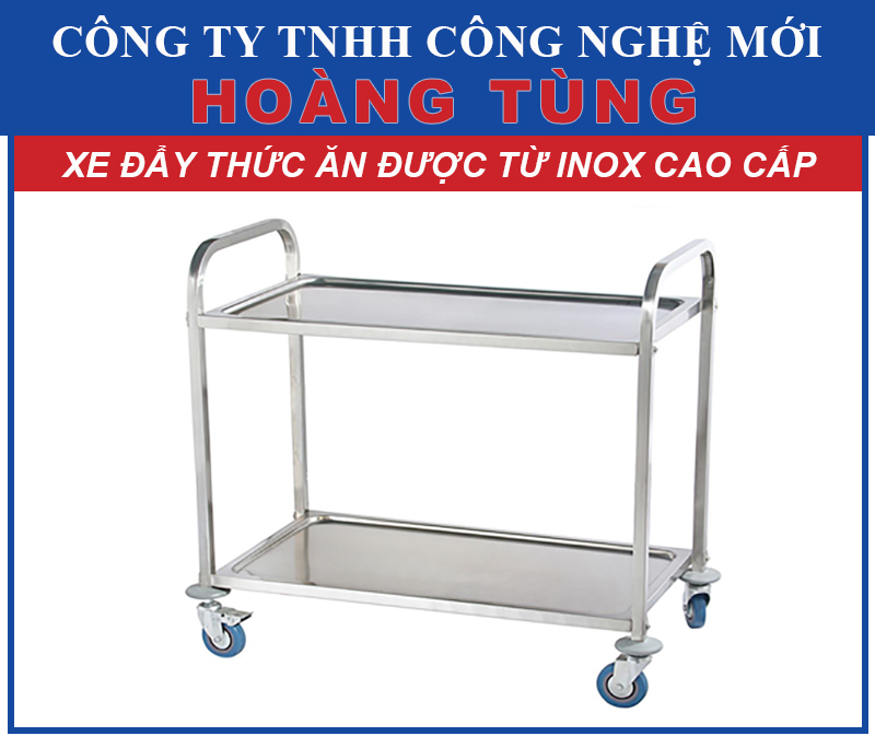 Xe Đẩy Thức Ăn Inox